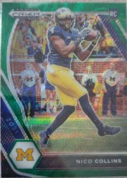 Nico Collins [Green Wave Prizm] #114