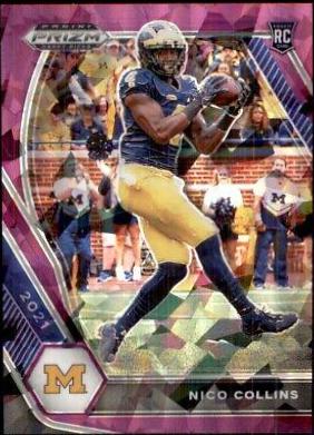 Nico Collins [Purple Ice Prizm] #114