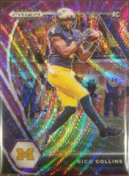 Nico Collins [Purple Pulsar Prizm] #114