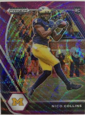 Nico Collins [Purple Wave Prizm] #114