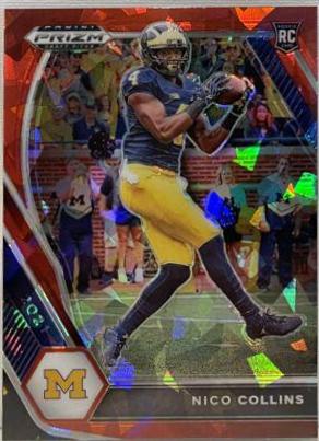 Nico Collins [Red Prizm] #114