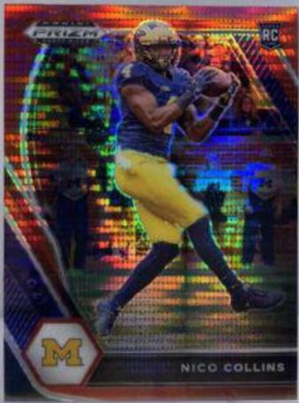 Nico Collins [Red Pulsar Prizm] #114