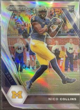 Nico Collins [Silver Prizm] #114