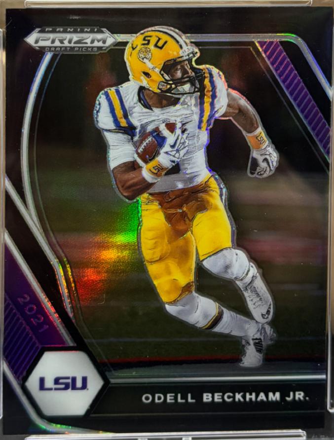 Odell Beckham Jr. [Black Gold Prizm] #61