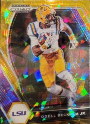 Odell Beckham Jr. [Gold Ice Prizm] #61