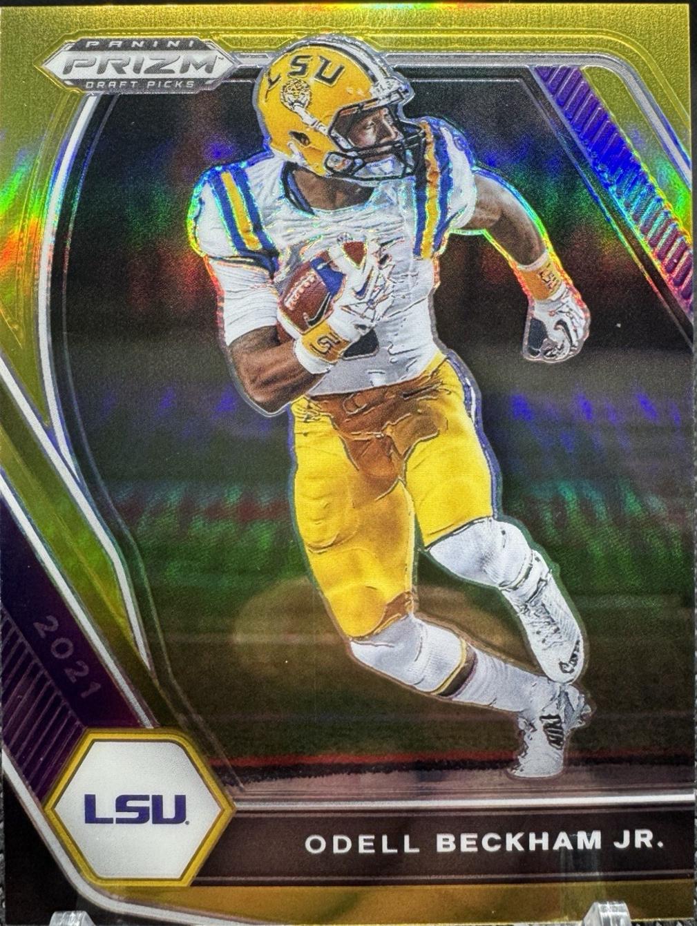 Odell Beckham Jr. [Gold Prizm] #61