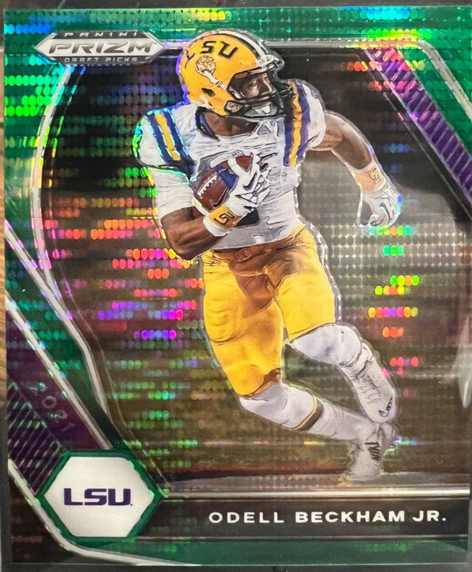 Odell Beckham Jr. [Green Pulsar Prizm] #61