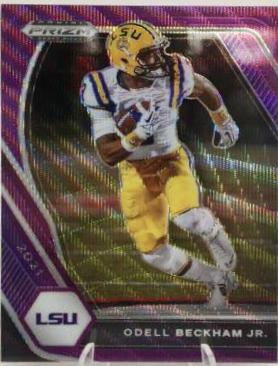 Odell Beckham Jr. [Purple Wave Prizm] #61