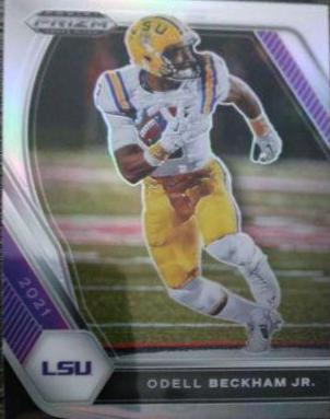 Odell Beckham Jr. [Silver Prizm] #61