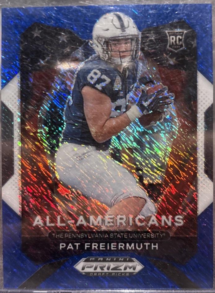 Pat Freiermuth [Blue Shimmer Prizm] #127