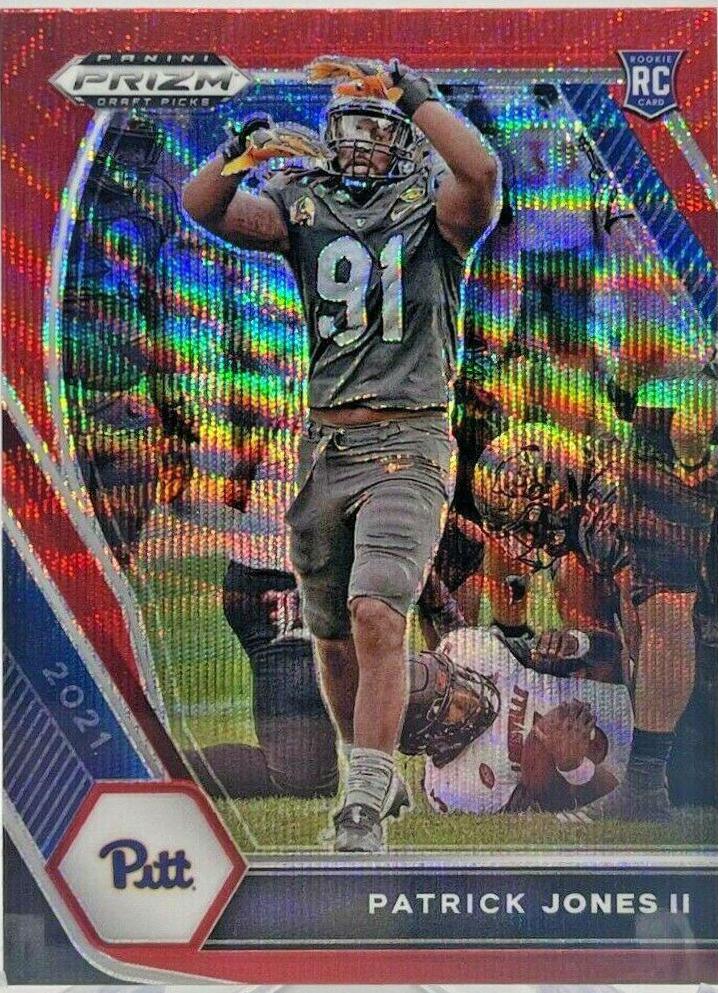 Patrick Jones II [Ruby Wave Prizm] #130