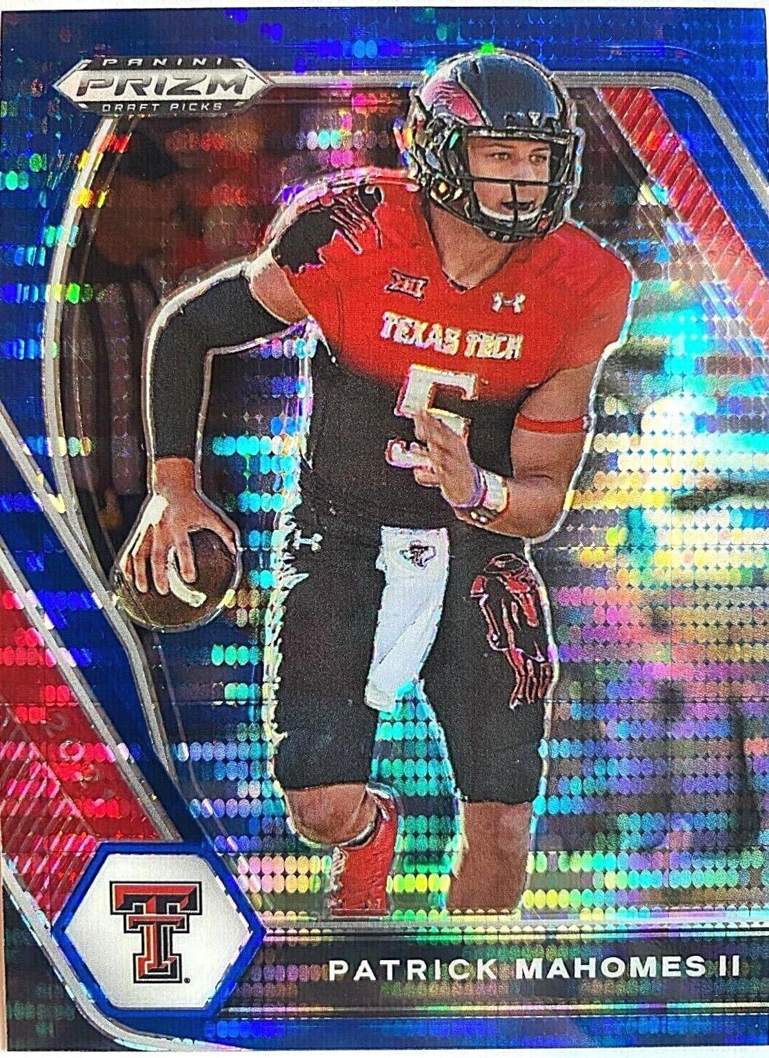 Patrick Mahomes II [Blue Pulsar Prizm] #7