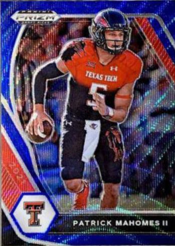 Patrick Mahomes II [Blue Wave Prizm] #7