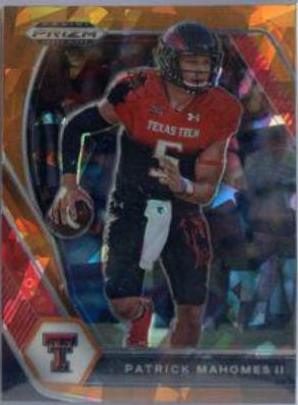Patrick Mahomes II [Orange Ice Prizm] #7