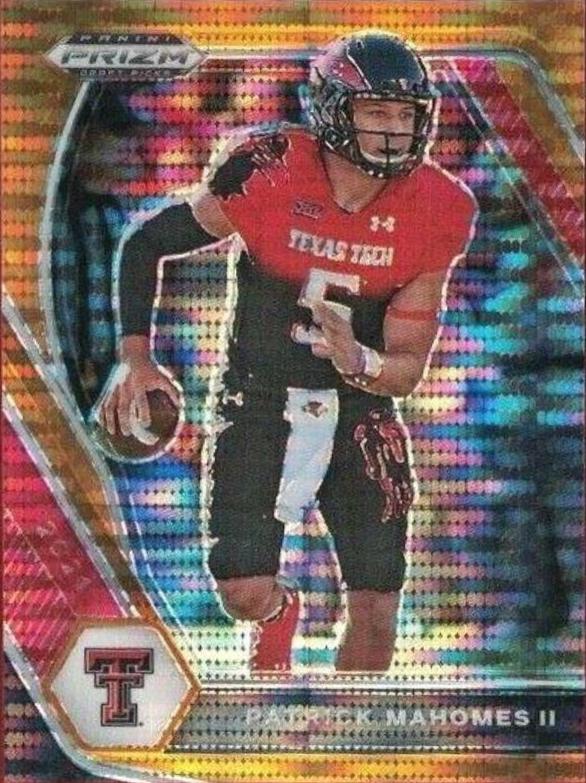 Patrick Mahomes II [Orange Pulsar Prizm] #7