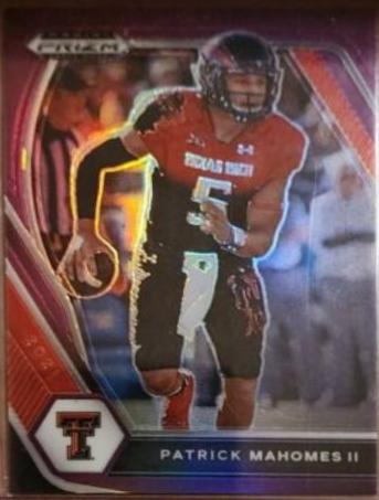 Patrick Mahomes II [Purple Prizm] #7