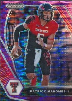 Patrick Mahomes II [Purple Pulsar Prizm] #7