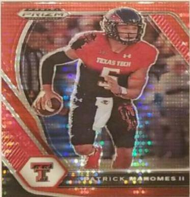 Patrick Mahomes II [Red Pulsar Prizm] #7