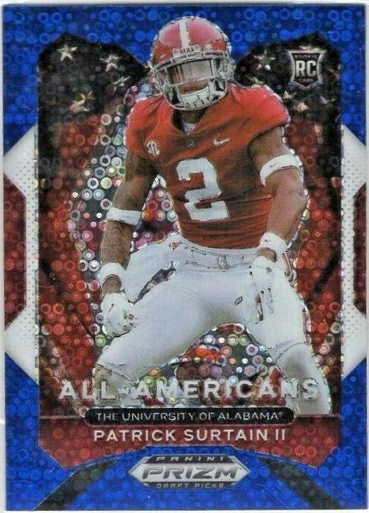 Patrick Surtain II [Blue Circles Prizm] #199