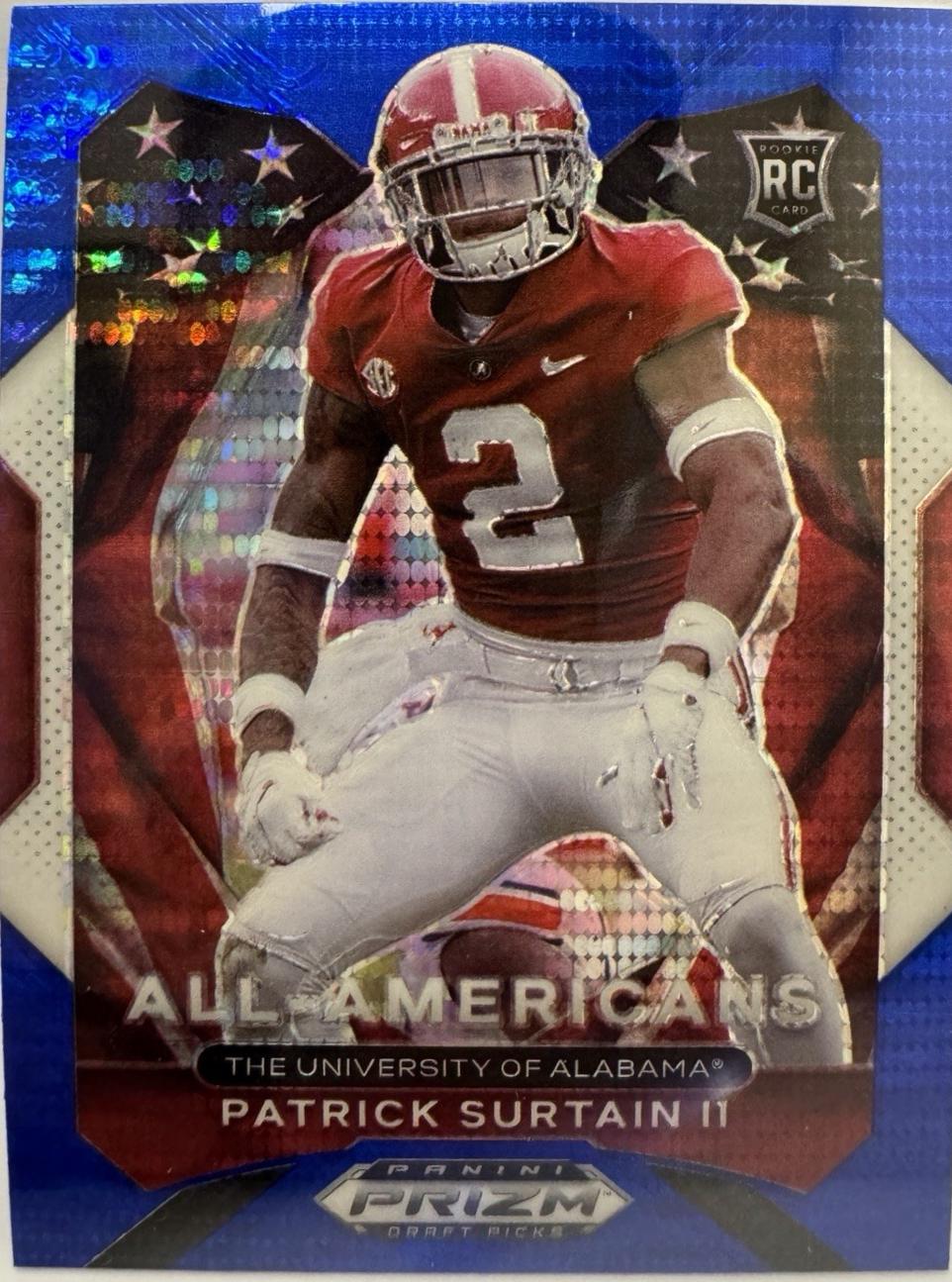 Patrick Surtain II [Blue Pulsar Prizm] #199