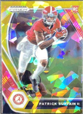 Patrick Surtain II [Gold Ice Prizm] #143