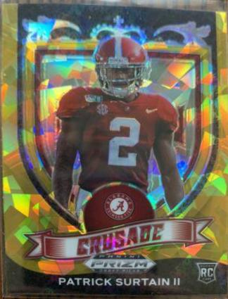 Patrick Surtain II [Gold Ice Prizm] #178