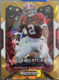 Patrick Surtain II [Gold Ice Prizm] #199