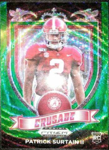 Patrick Surtain II [Green Pulsar Prizm] #178
