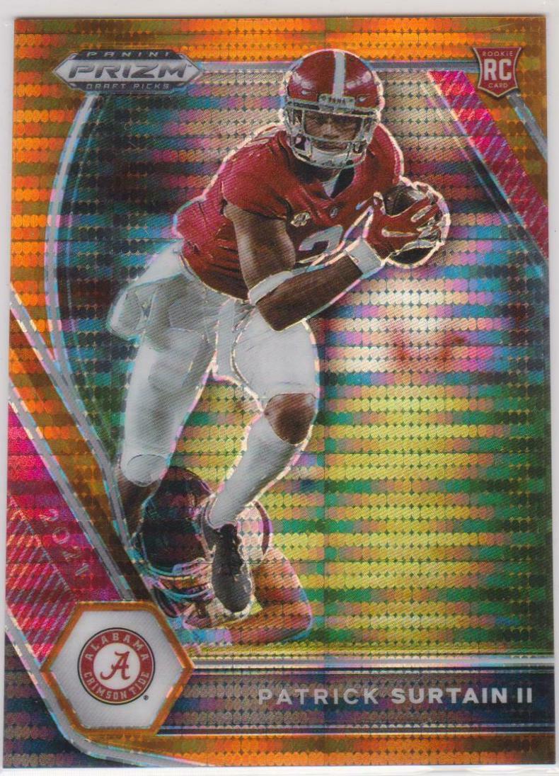 Patrick Surtain II [Orange Pulsar Prizm] #143