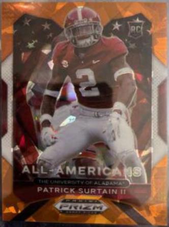 Patrick Surtain II [Orange Pulsar Prizm] #199