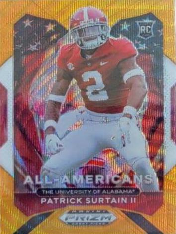 Patrick Surtain II [Orange Wave Prizm] #199