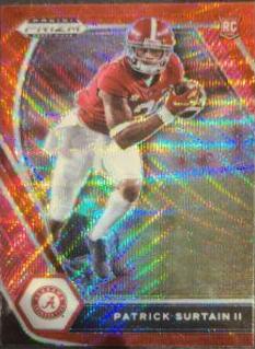 Patrick Surtain II [Ruby Wave Prizm] #143