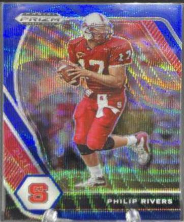 Philip Rivers [Blue Wave Prizm] #17