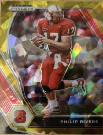 Philip Rivers [Gold Ice Prizm] #17