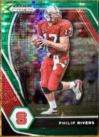 Philip Rivers [Green Pulsar Prizm] #17
