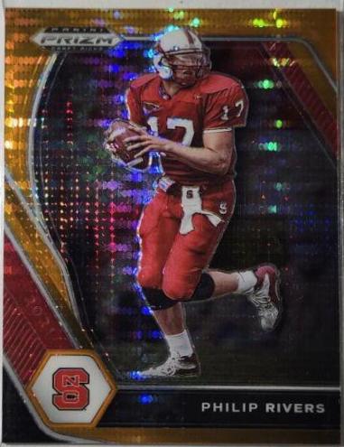Philip Rivers [Orange Pulsar Prizm] #17