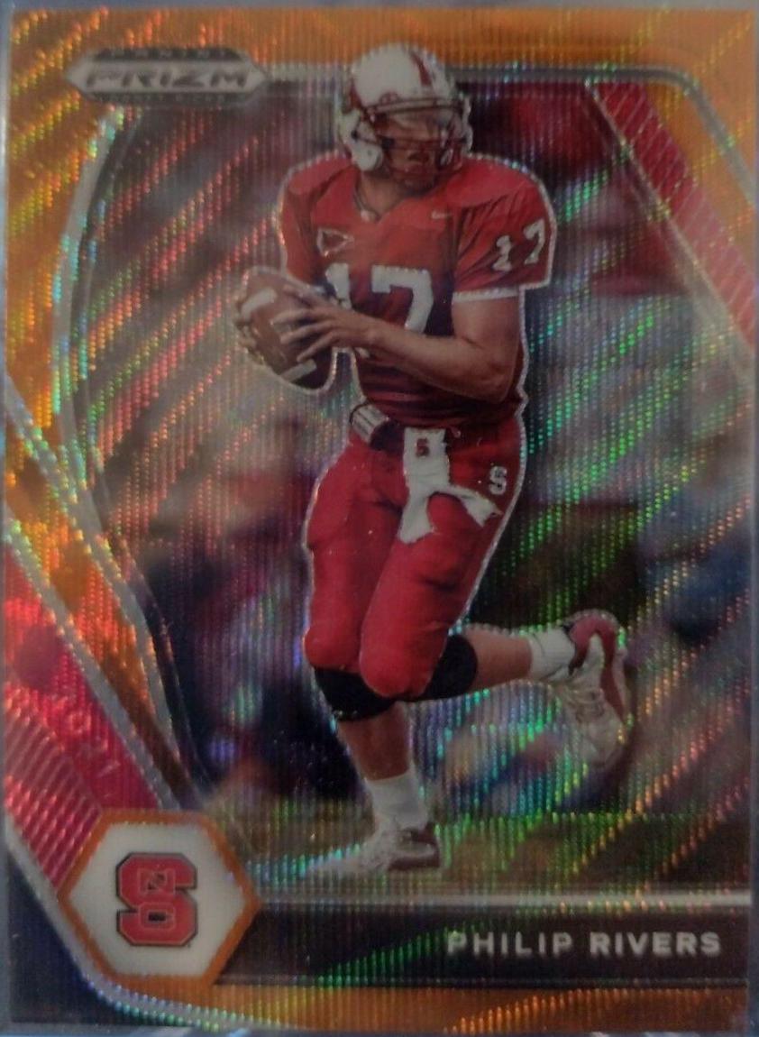 Philip Rivers [Orange Wave Prizm] #17