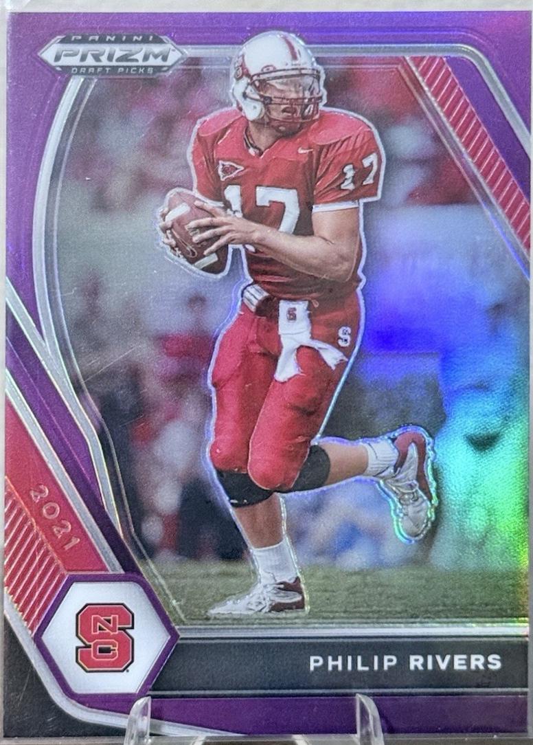 Philip Rivers [Purple Prizm] #17