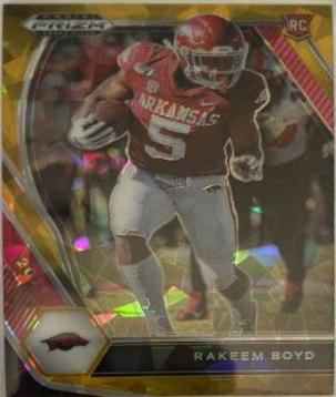 Rakeem Boyd [Gold Ice Prizm] #152