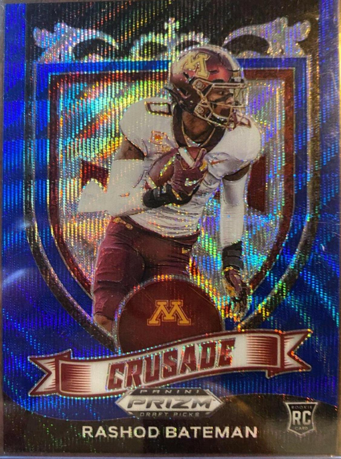 Rashod Bateman [Blue Wave Prizm] #166