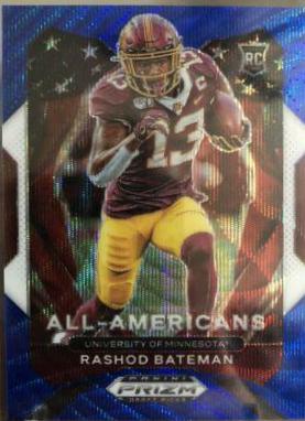Rashod Bateman [Blue Wave Prizm] #196