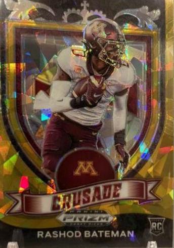 Rashod Bateman [Gold Ice Prizm] #166