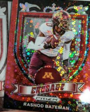 Rashod Bateman [Red Circles Prizm] #166