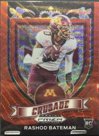 Rashod Bateman [Ruby Wave Prizm] #166