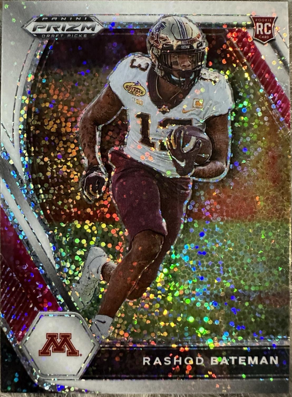 Rashod Bateman [White Sparkle Prizm] #116