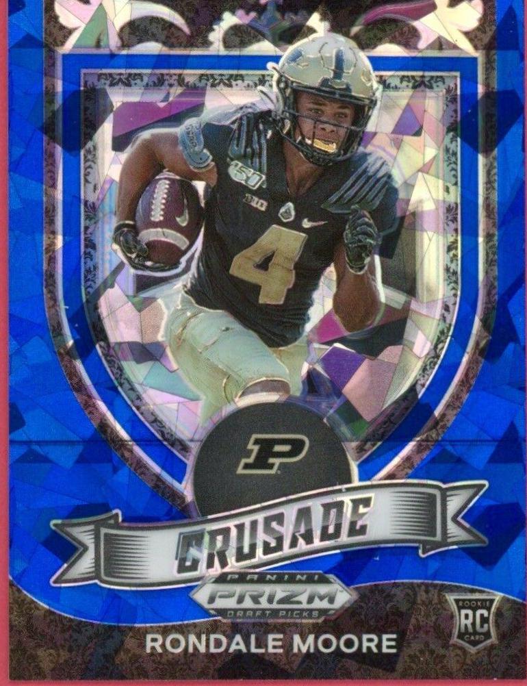 Rondale Moore [Blue Ice Prizm] #171