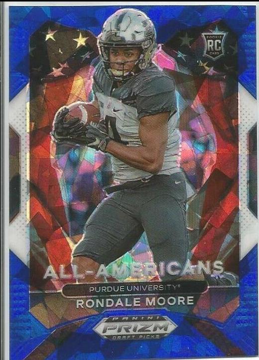 Rondale Moore [Blue Ice Prizm] #187