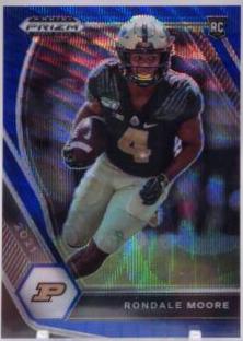 Rondale Moore [Blue Wave Prizm] #187