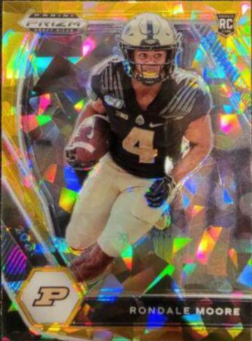 Rondale Moore [Gold Ice Prizm] #129