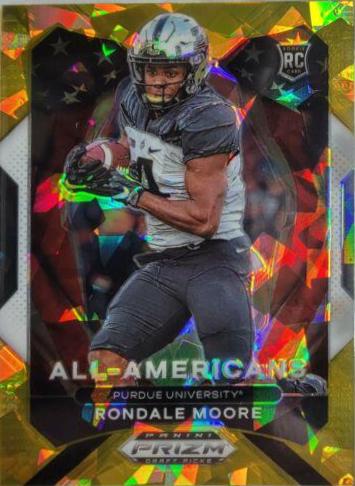 Rondale Moore [Gold Ice Prizm] #187
